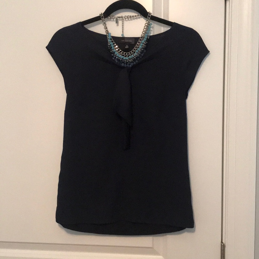 The Limited navy blue blouse (XS)